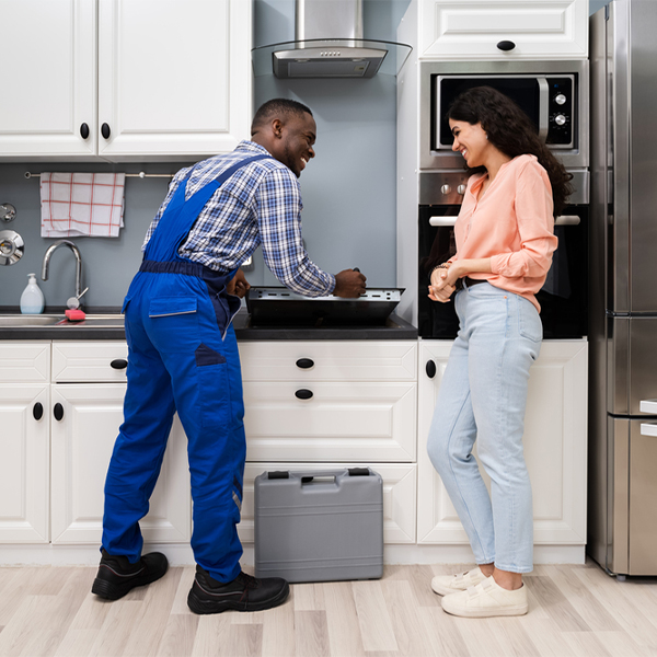 can you provide an estimate for cooktop repair before beginning any work in Weir